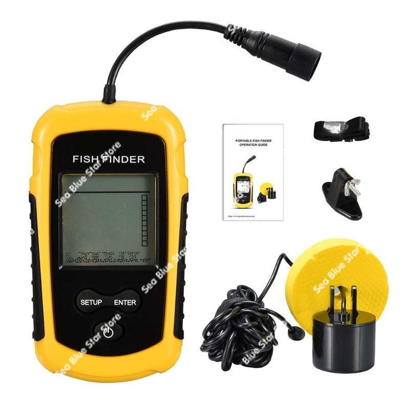 Fish Finder - Sonar Kabelgebundener Fischfinder Angeln Angelzubehör Angelwerkzeuge