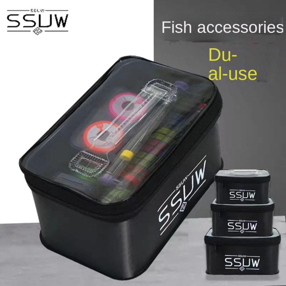 Fish Finder Case - Neuer S M L EVA Lebendfisch-Eimer
