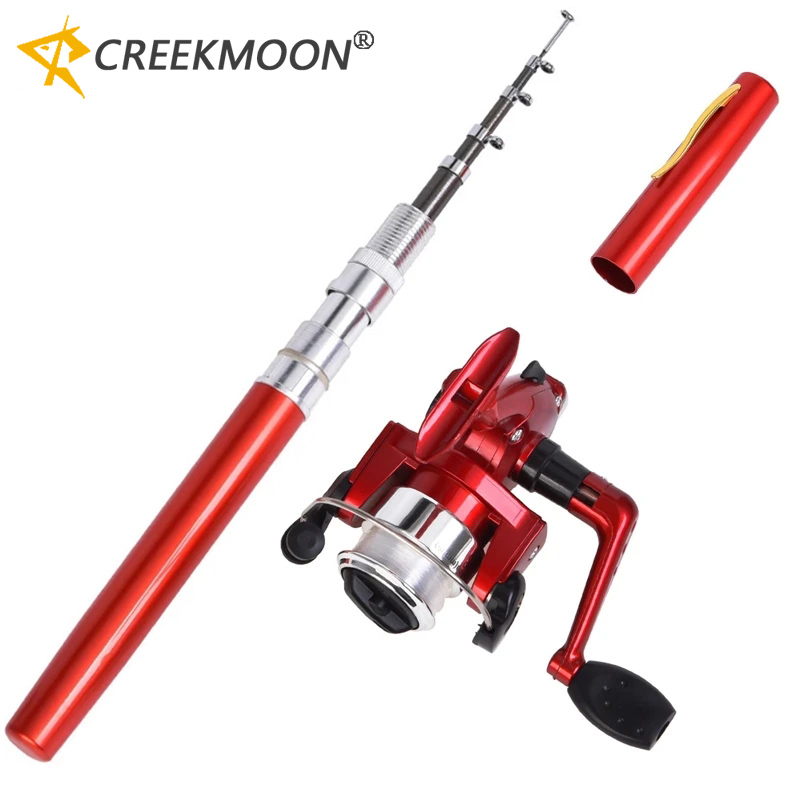 Penn Reel Fierce - Teleskopische Mini-Angelrute aus Kohlefaser mit Rolle,
