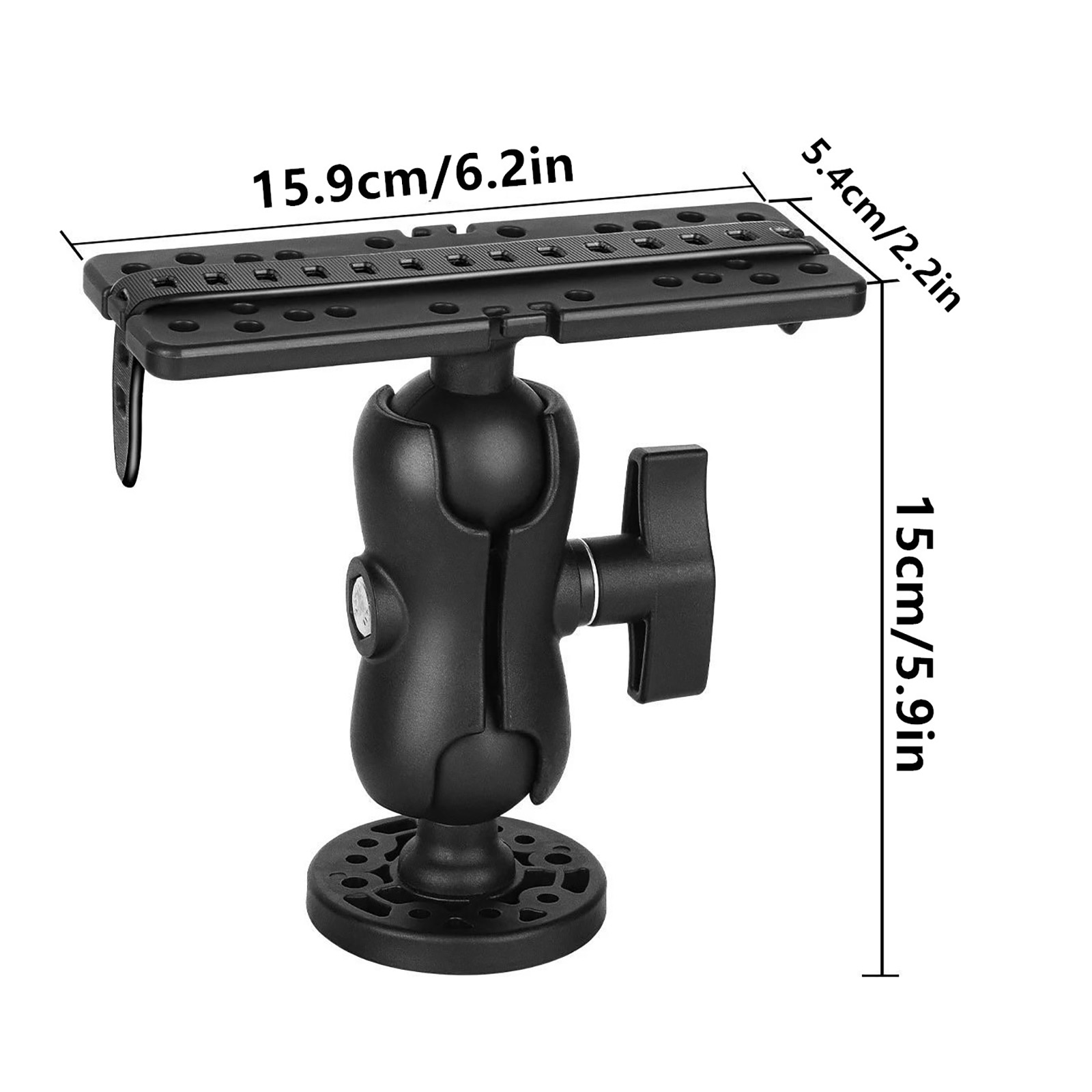 360 °   Verstellbare Halterung – Fish Finder Mount Bewertung und Preis
