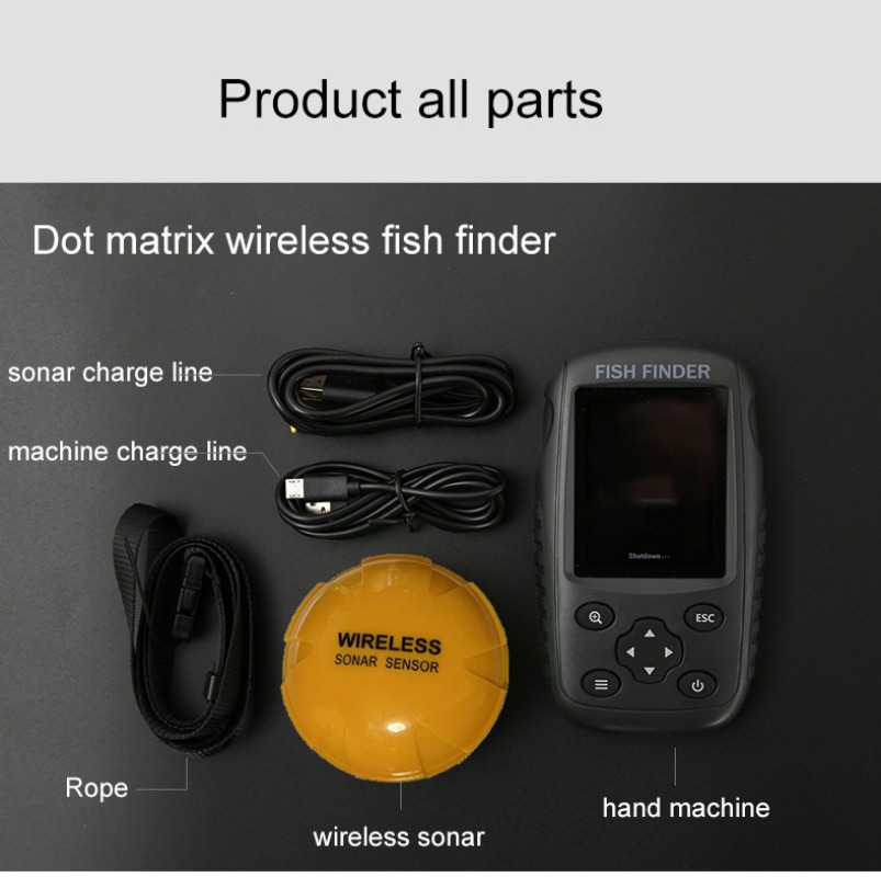 Chinesisch und Englisch: Neuer – Fish Finder Bewertung und Preis