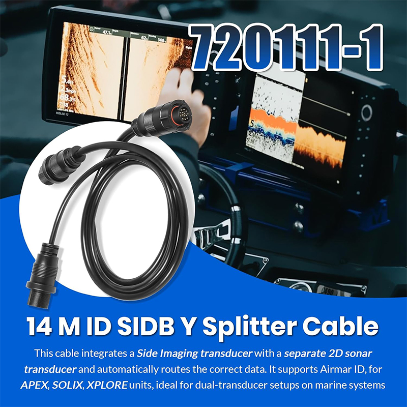 14 M ID SIDB Y-Splitterkabel 7 – Fish Finder Bewertung und Preis