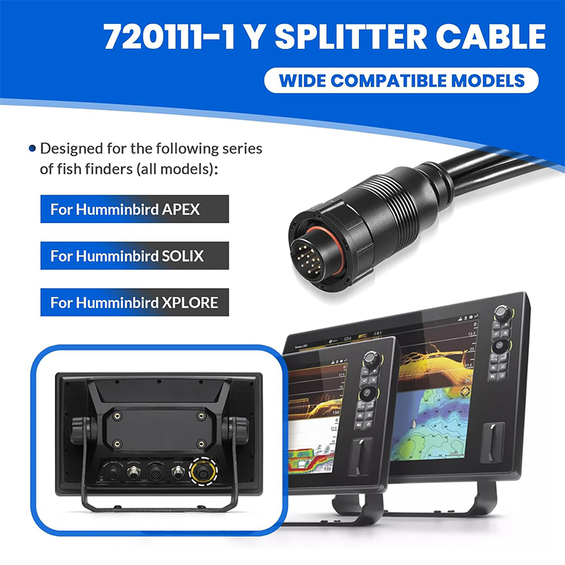 14 M ID SIDB Y-Splitterkabel 7 – Fish Finder Bewertung und Preis