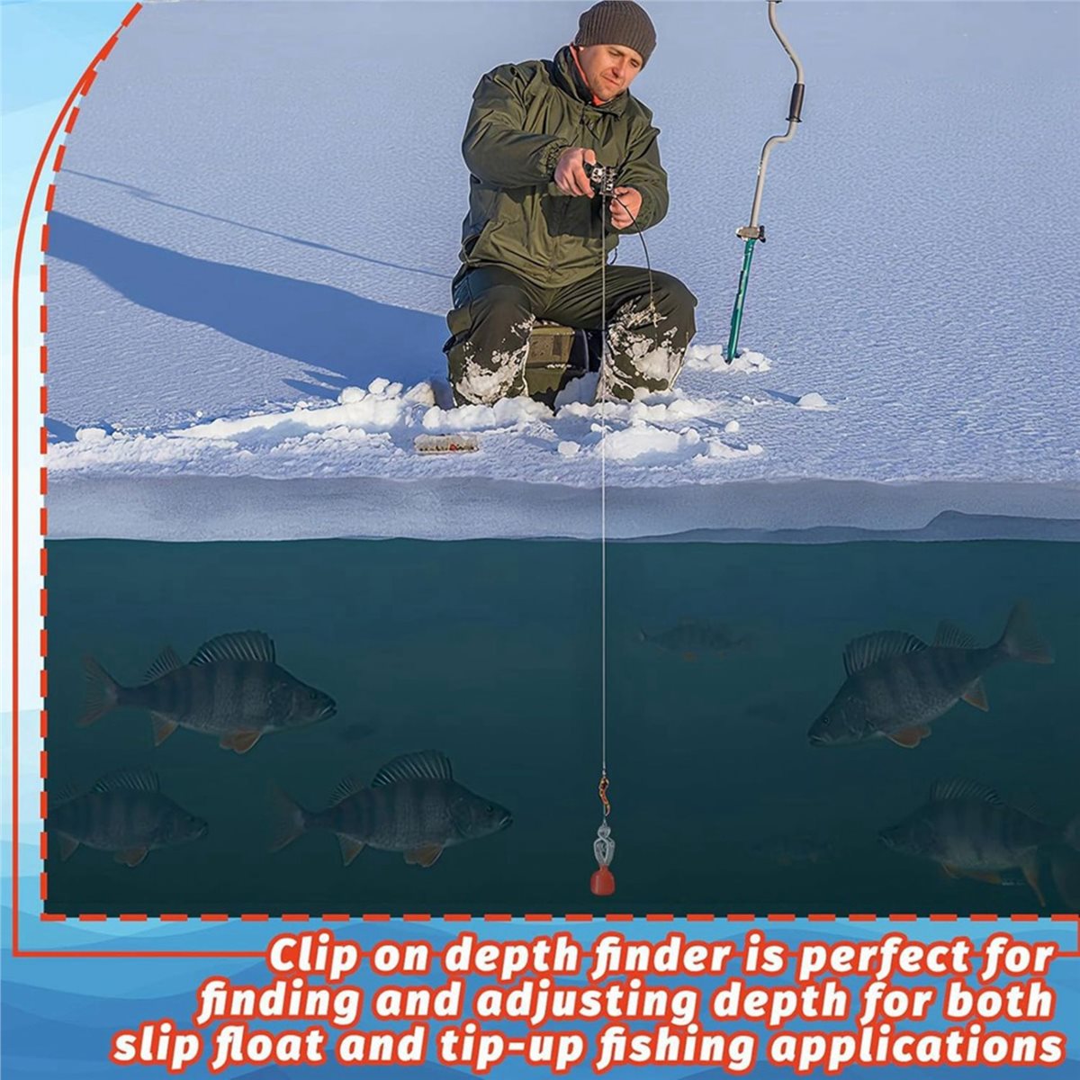 618 Mega Sale 4er-Pack Tiefenm – Fishing Depth Finder Bewertung und Preis