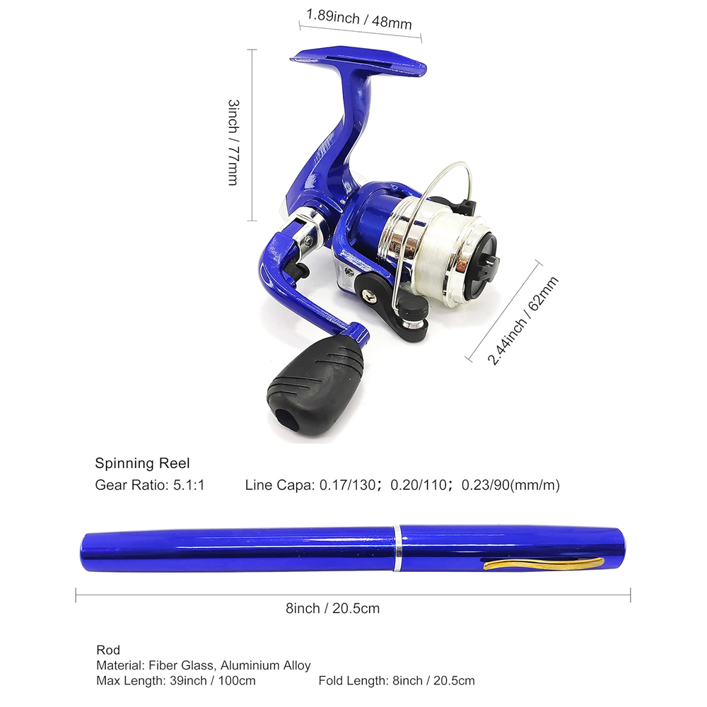 Teleskopische Mini-Angelrute a – Penn Reel Fierce Bewertung und Preis